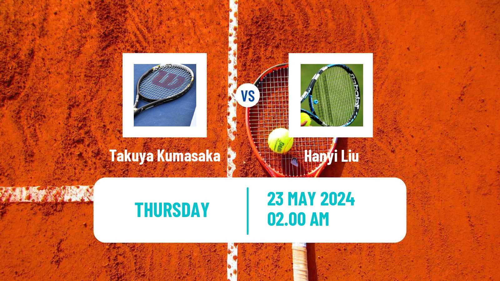 Tennis ITF M25 Anning Men Takuya Kumasaka - Hanyi Liu