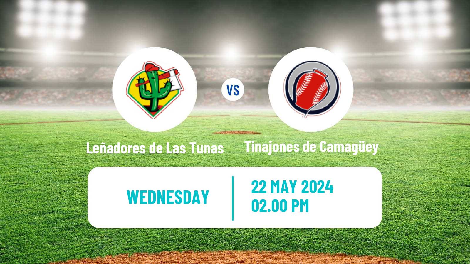 Baseball Cuba Serie Nacional Baseball Leñadores de Las Tunas - Tinajones de Camagüey