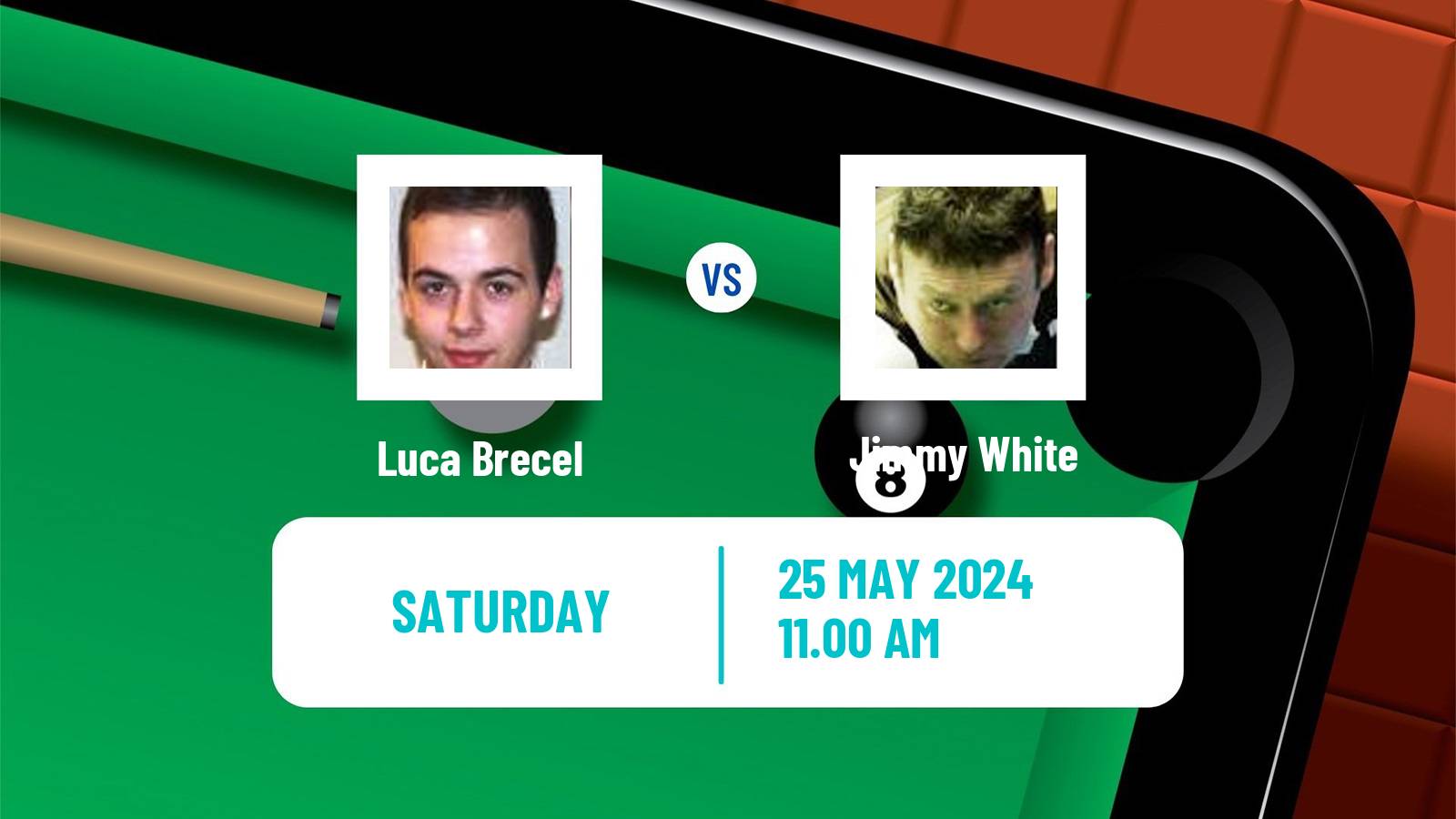 Snooker Helsinki International Cup Luca Brecel - Jimmy White