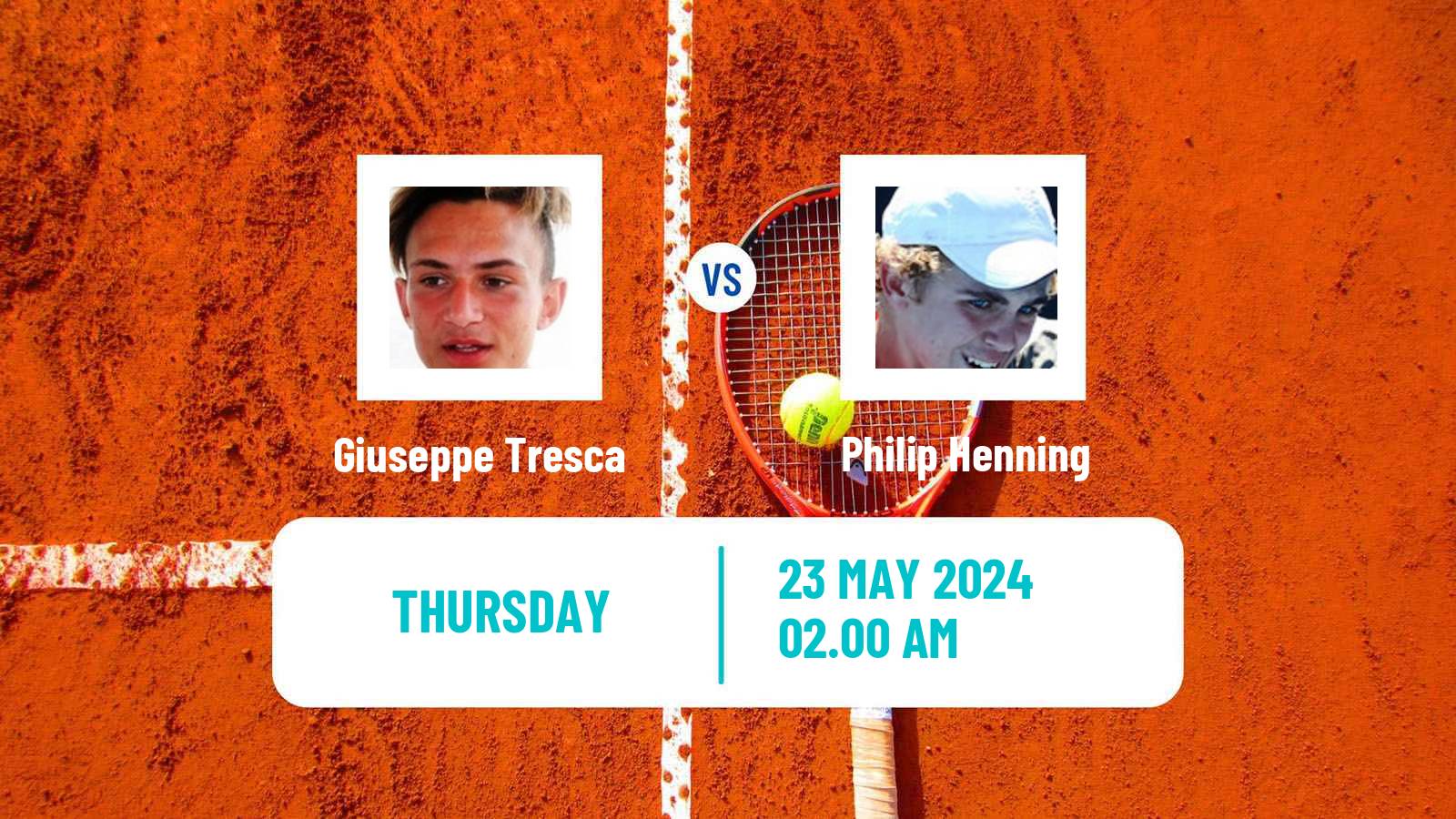 Tennis ITF M25 Addis Ababa Men Giuseppe Tresca - Philip Henning