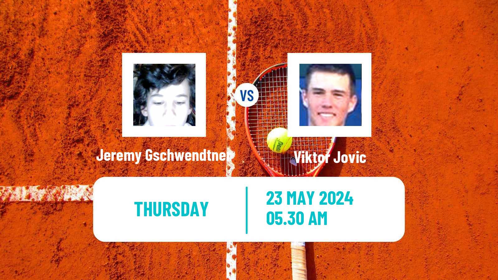 Tennis ITF M15 Brcko Men Jeremy Gschwendtner - Viktor Jovic