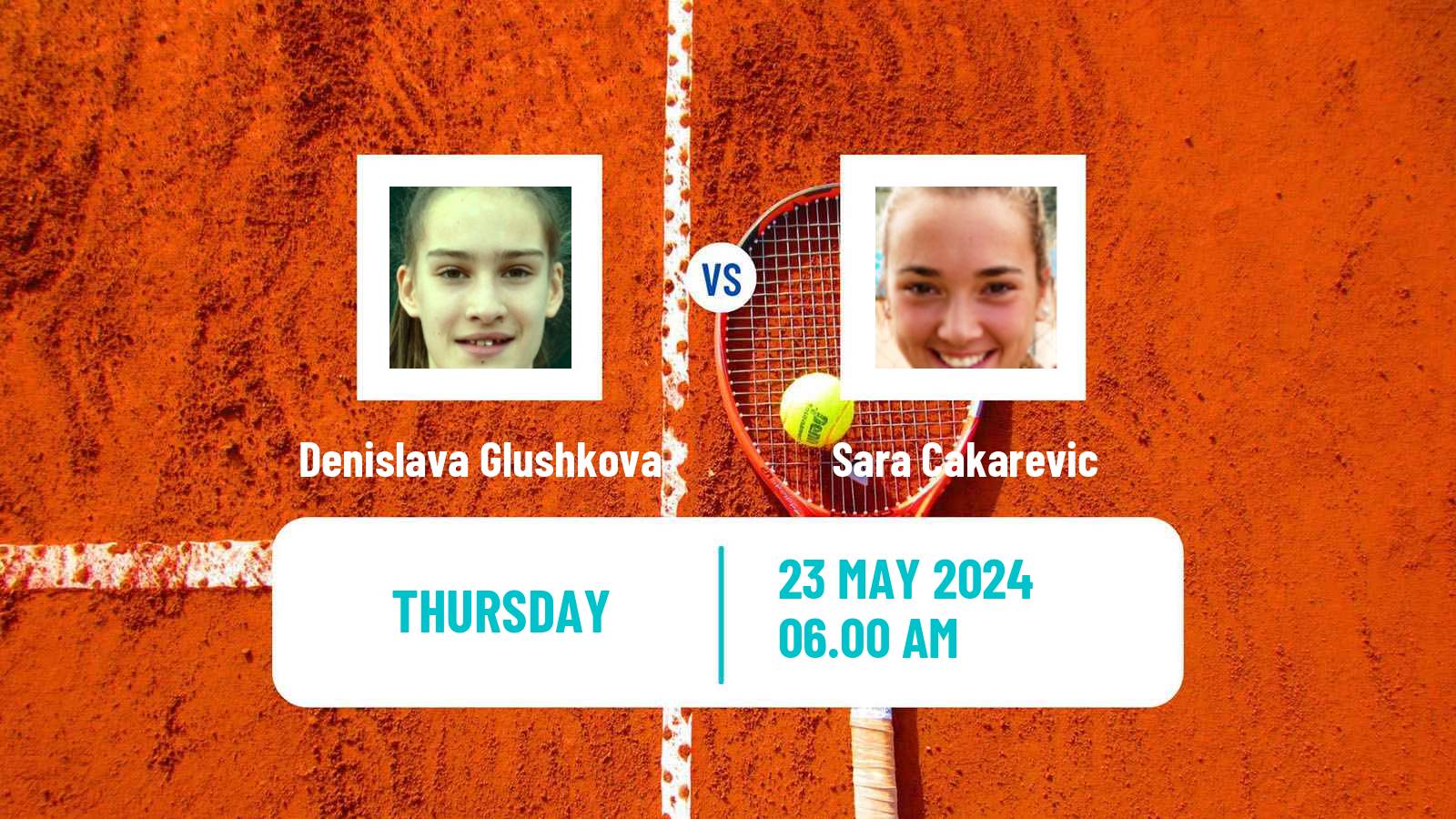 Tennis ITF W35 Kursumlijska Banja Women Denislava Glushkova - Sara Cakarevic