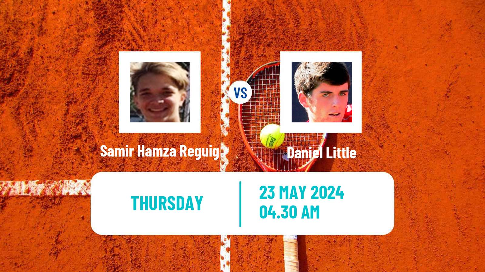 Tennis ITF M15 Monastir 21 Men Samir Hamza Reguig - Daniel Little