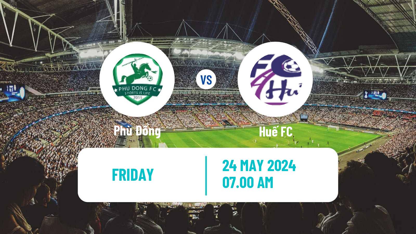 Soccer Vietnamese V League 2 Phù Đổng - Huế