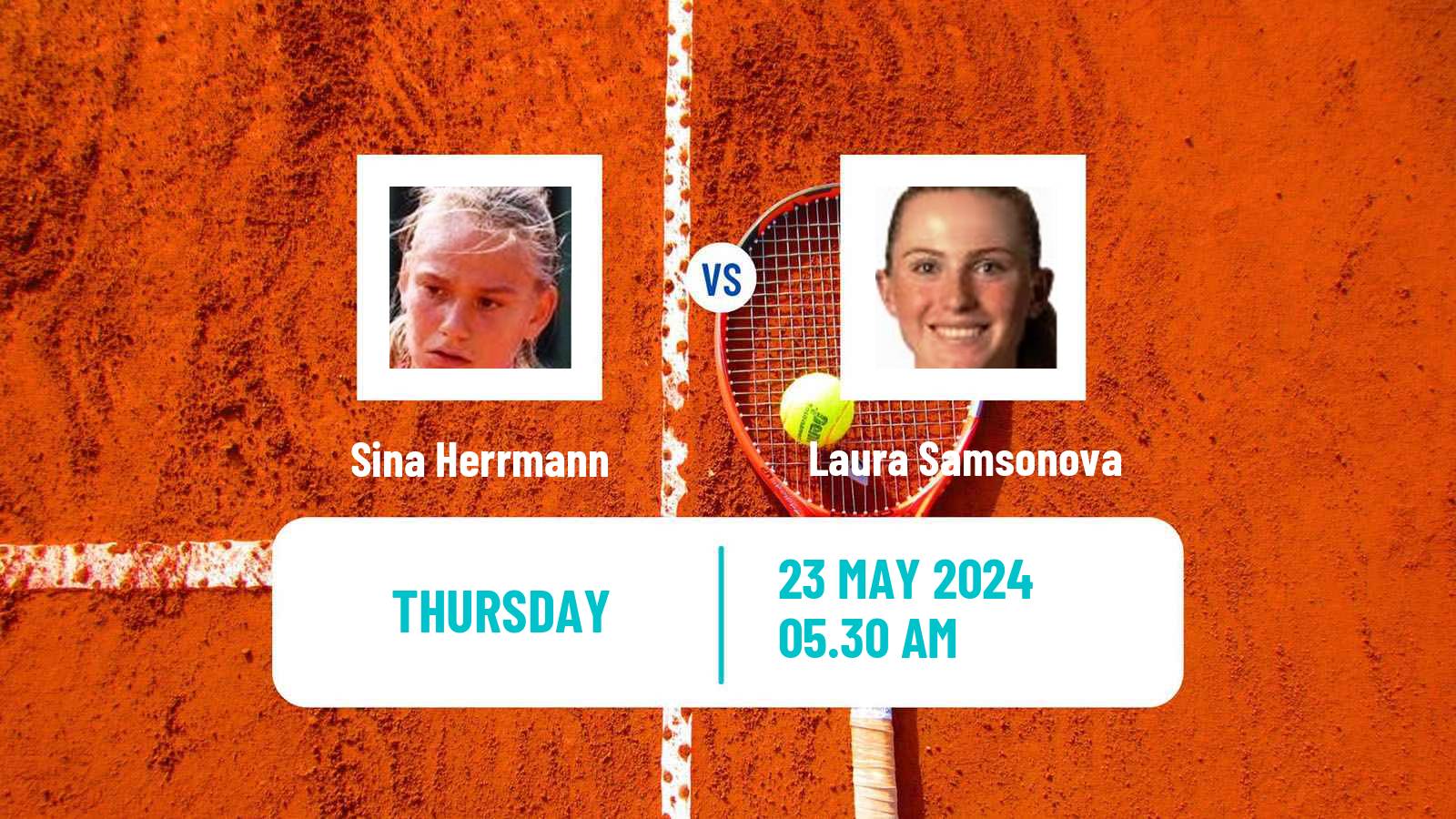 Tennis ITF W15 Bol Women Sina Herrmann - Laura Samsonova