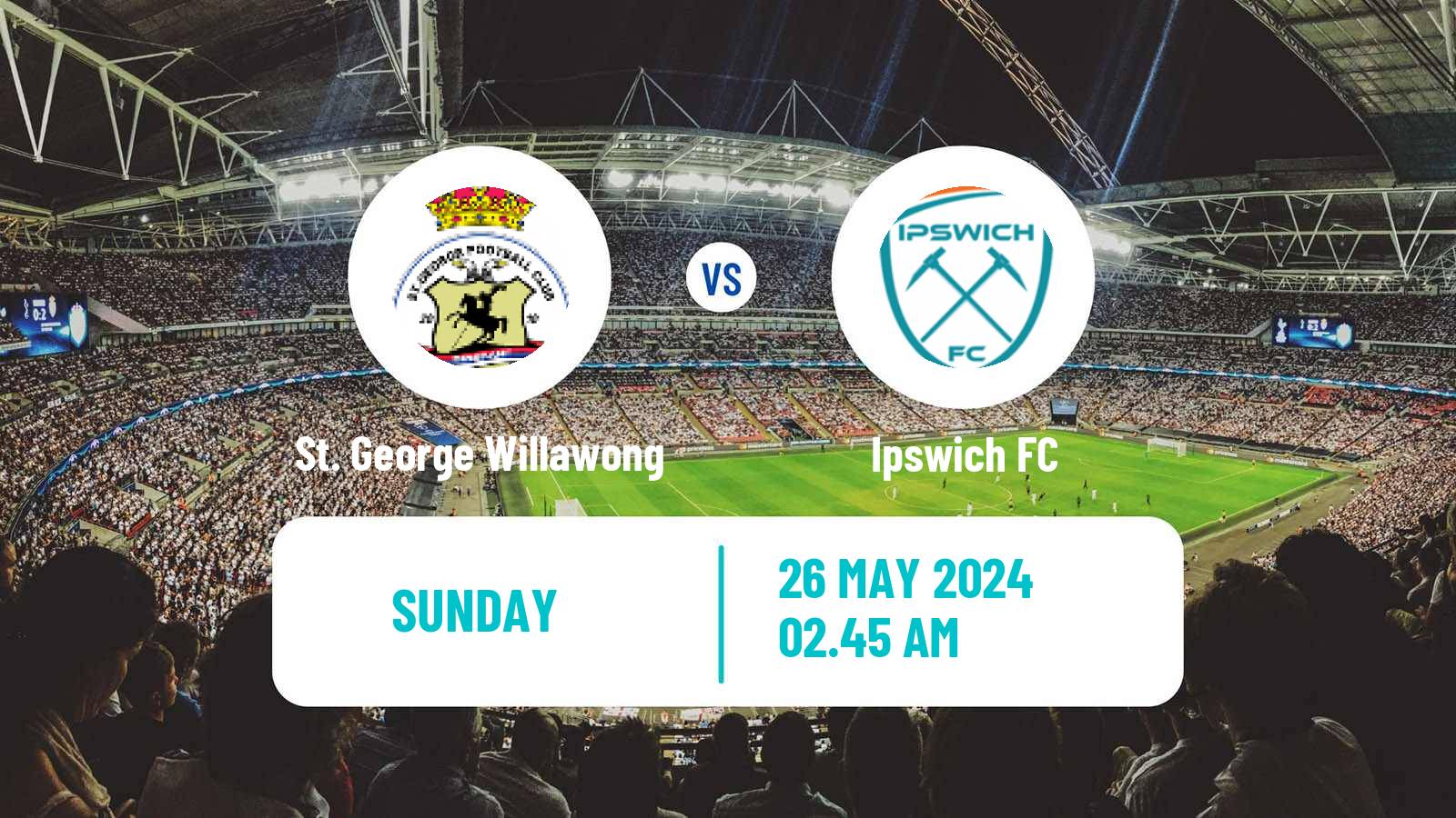 Soccer Australian Queensland Premier League St. George Willawong - Ipswich FC