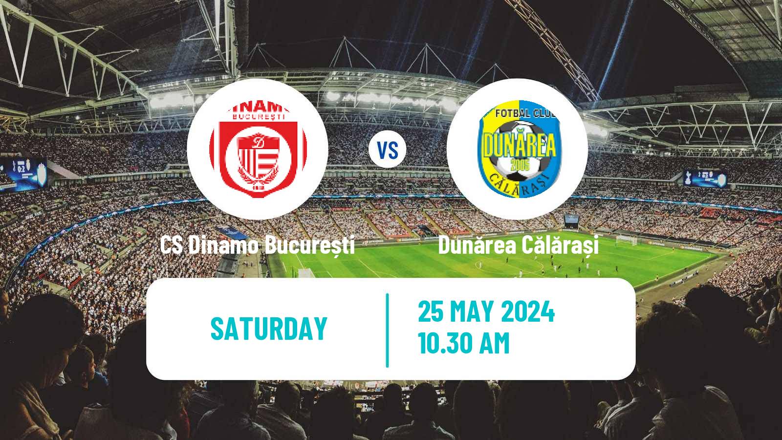Soccer Romanian Liga 3 - Promotion Play-Offs CS Dinamo București - Dunărea Călărași