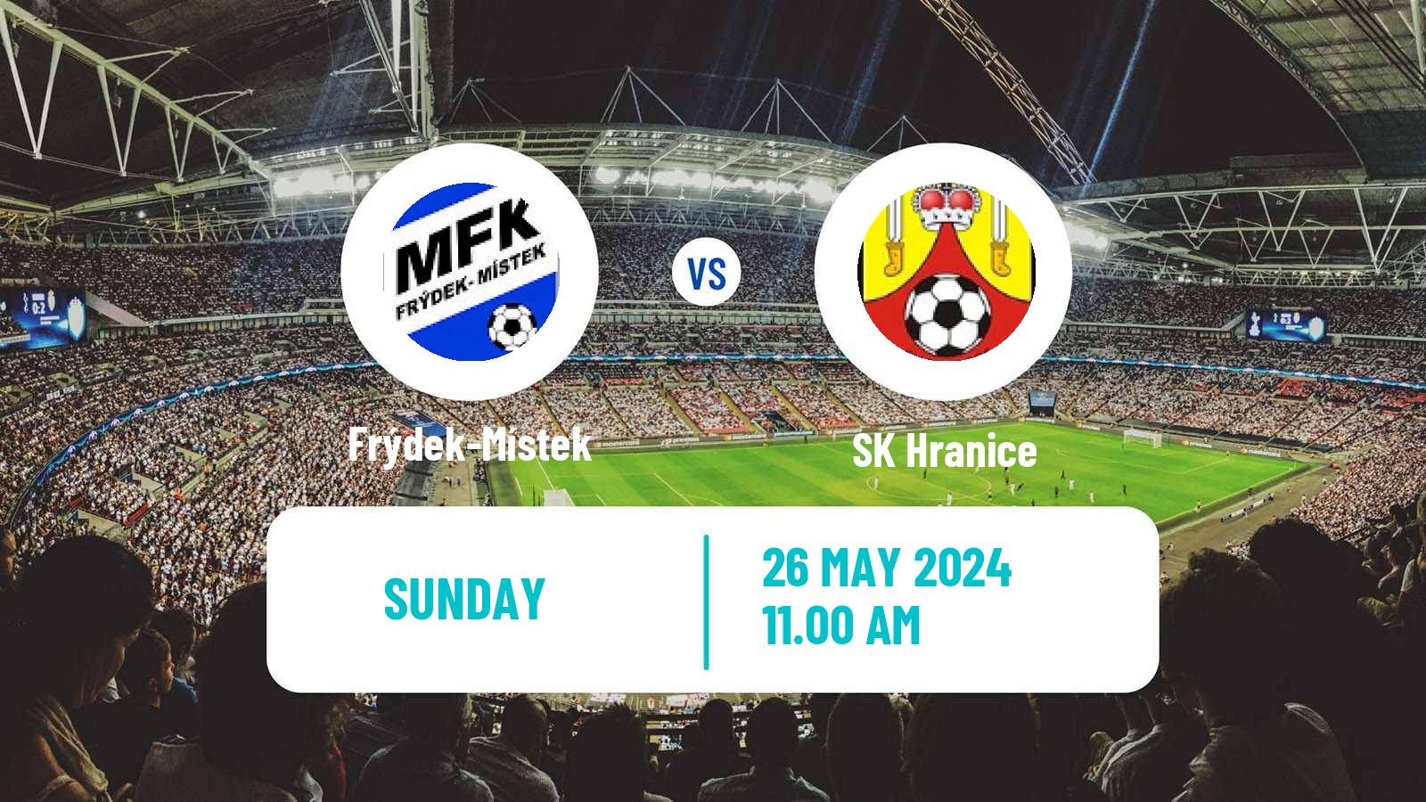 Soccer Czech MSFL Frýdek-Místek - Hranice