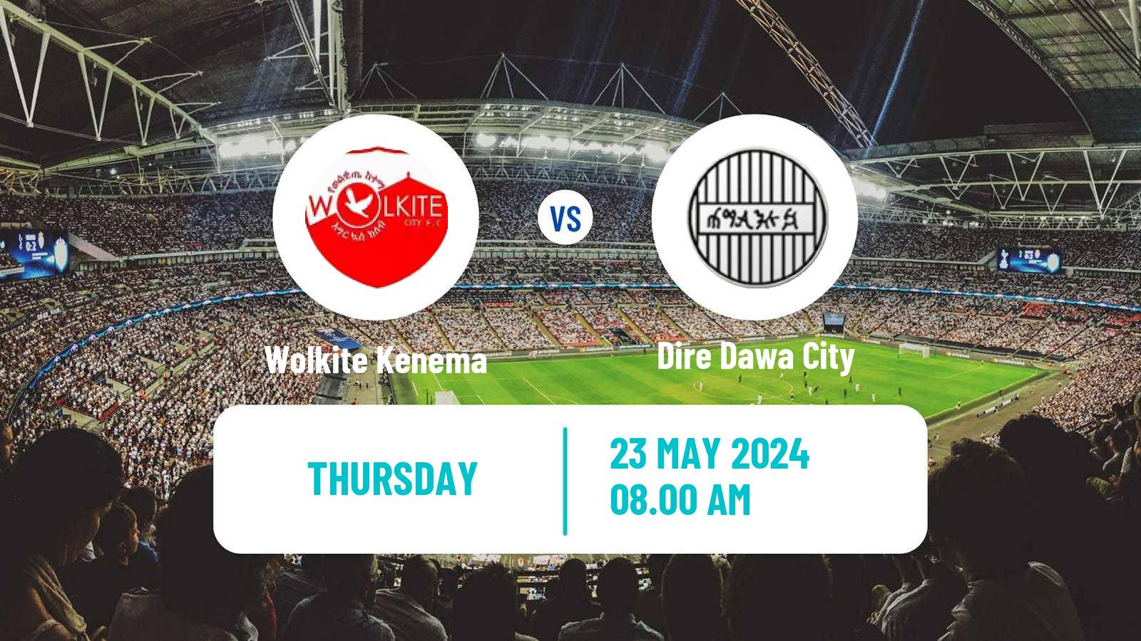 Soccer Ethiopian Premier League Wolkite Kenema - Dire Dawa City