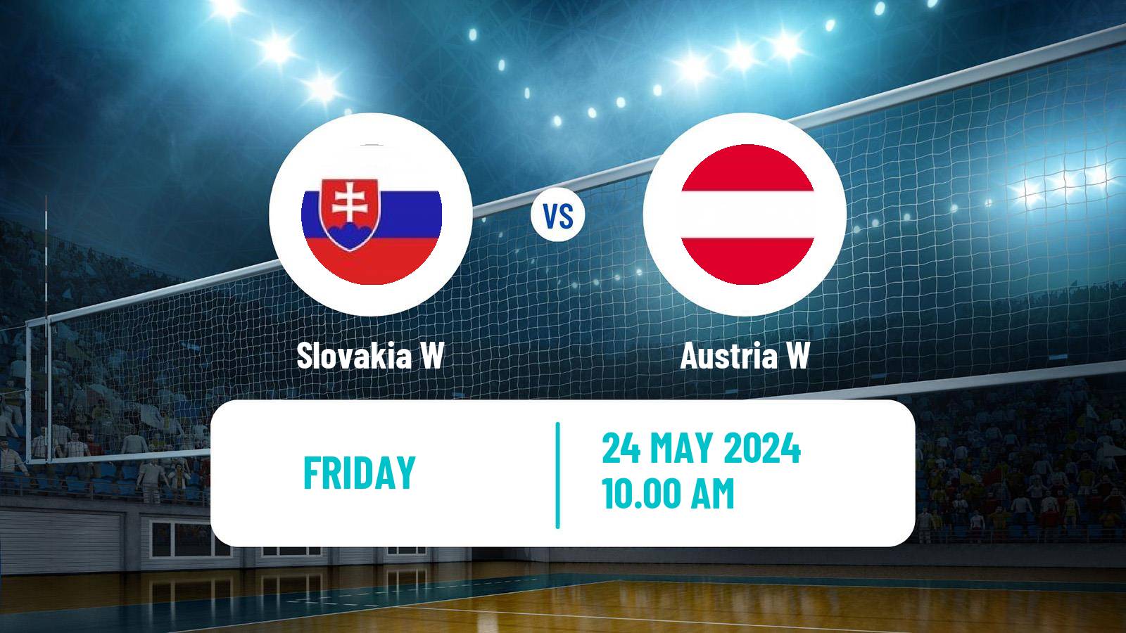 Volleyball Golden European League Volleyball Women Slovakia W - Austria W