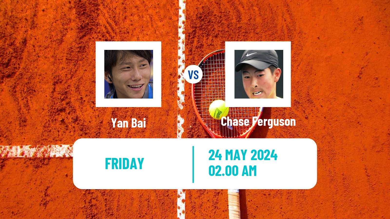 Tennis ITF M25 Anning Men Yan Bai - Chase Ferguson