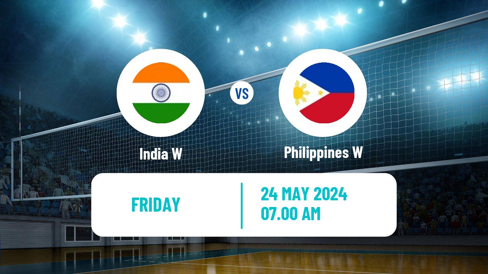 Volleyball AVC Challenge Cup Volleyball Women India W - Philippines W