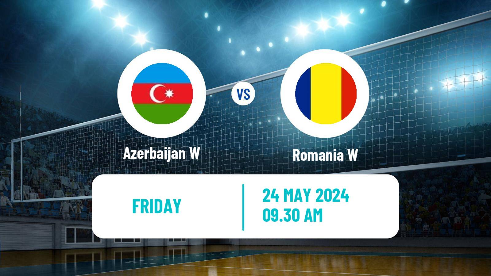 Volleyball Golden European League Volleyball Women Azerbaijan W - Romania W