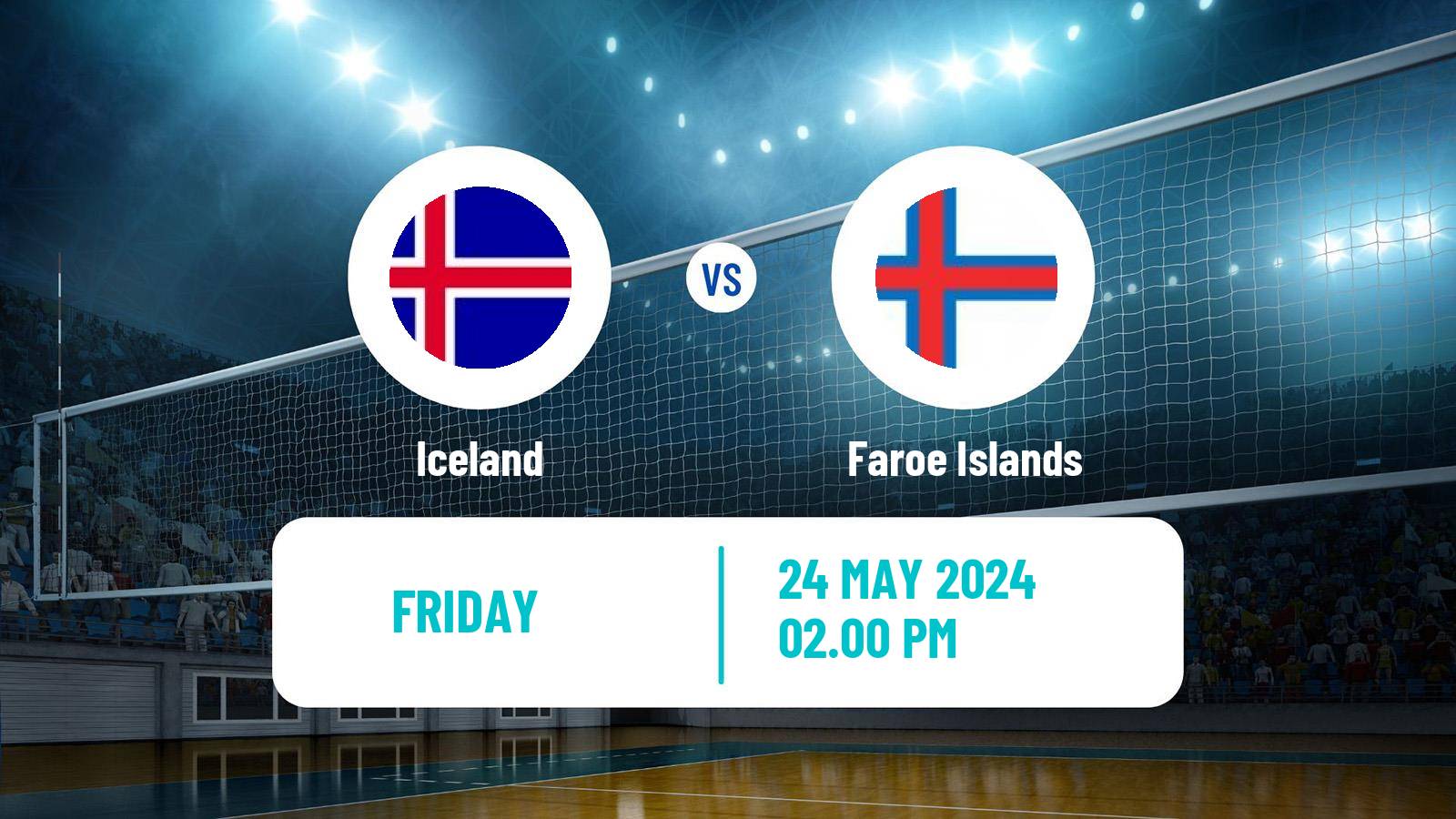 Volleyball Silver European League Volleyball Iceland - Faroe Islands