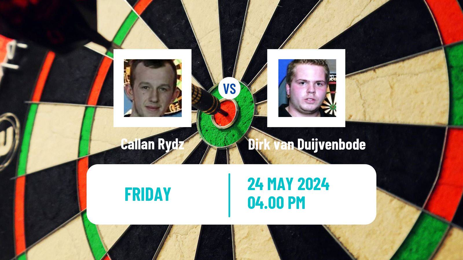 Darts European Tour 7 Callan Rydz - Dirk van Duijvenbode