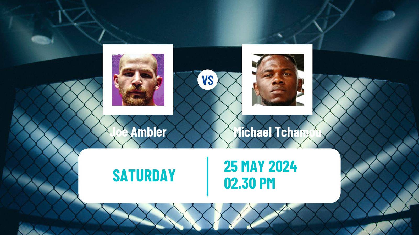 MMA Middleweight Cage Warriors Men Joe Ambler - Michael Tchamou