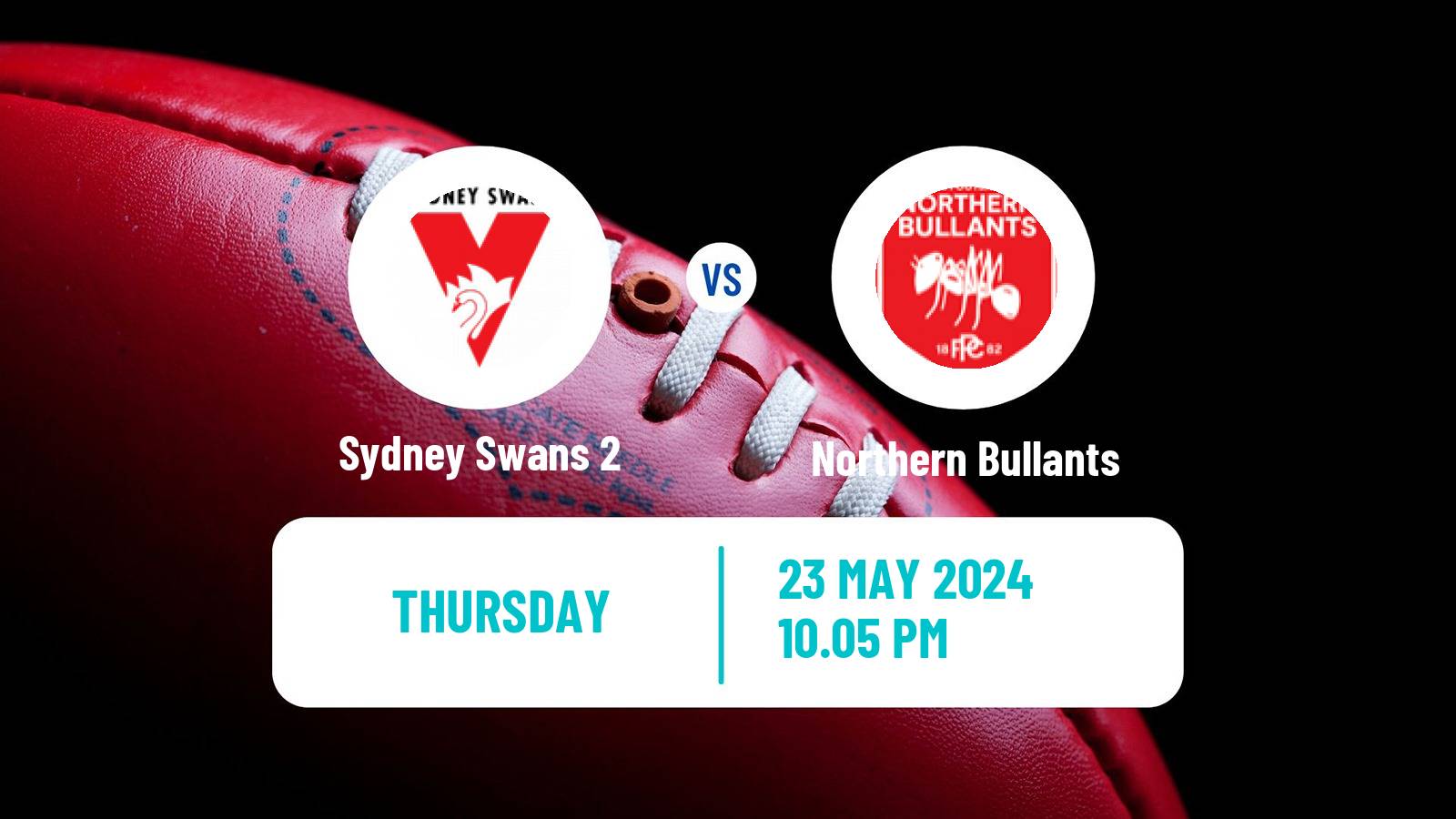 Aussie rules VFL Sydney Swans 2 - Northern Bullants