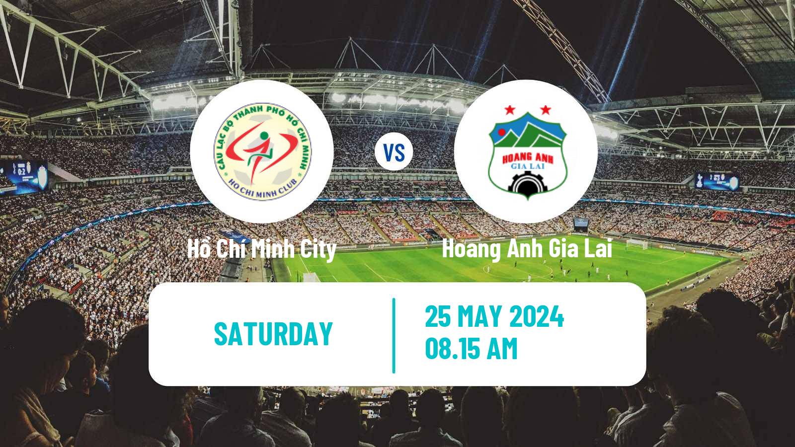 Soccer Vietnamese V League 1 Hồ Chí Minh City - Hoang Anh Gia Lai
