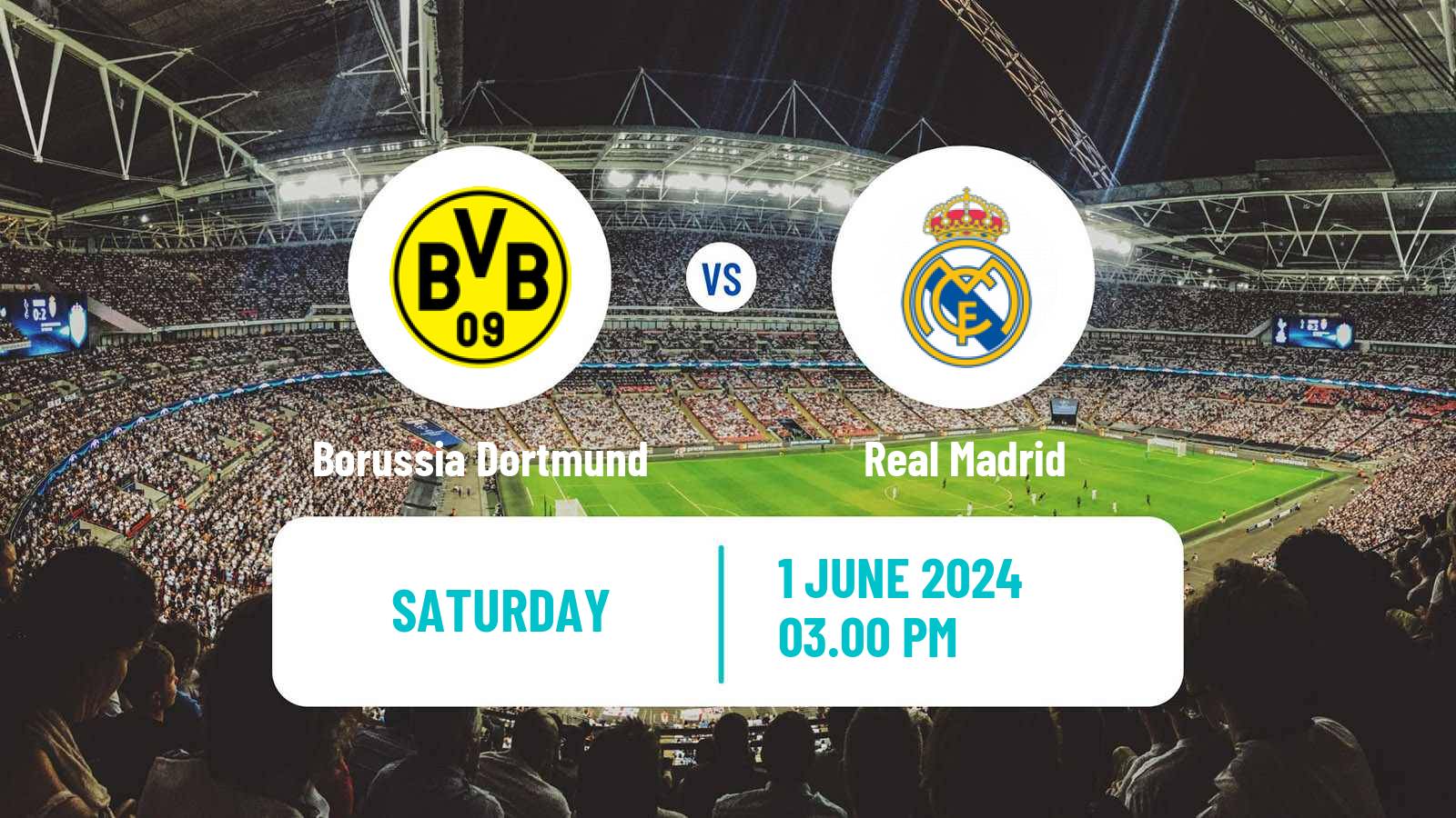 Soccer UEFA Champions League Borussia Dortmund - Real Madrid