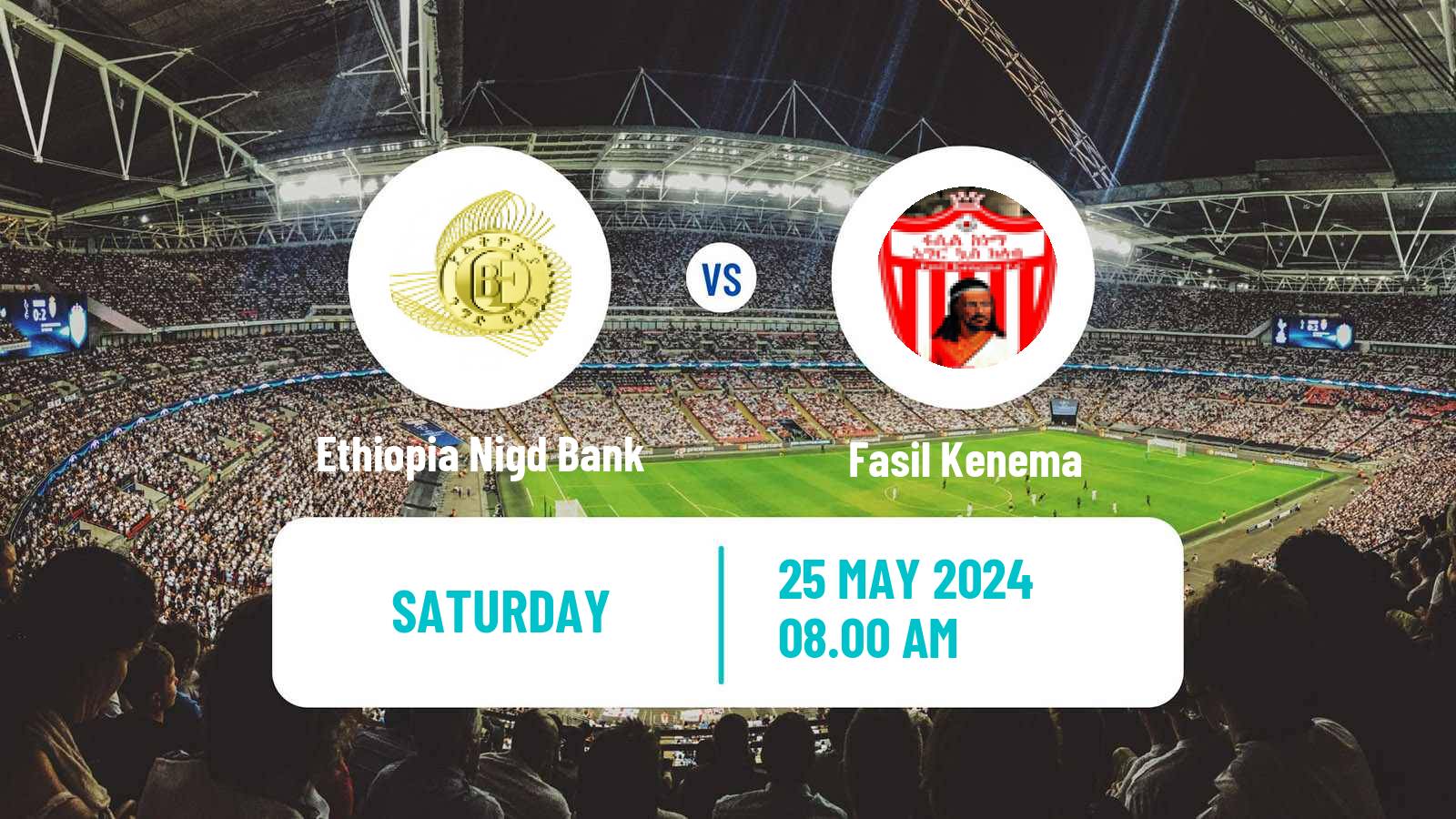 Soccer Ethiopian Premier League Ethiopia Nigd Bank - Fasil Kenema