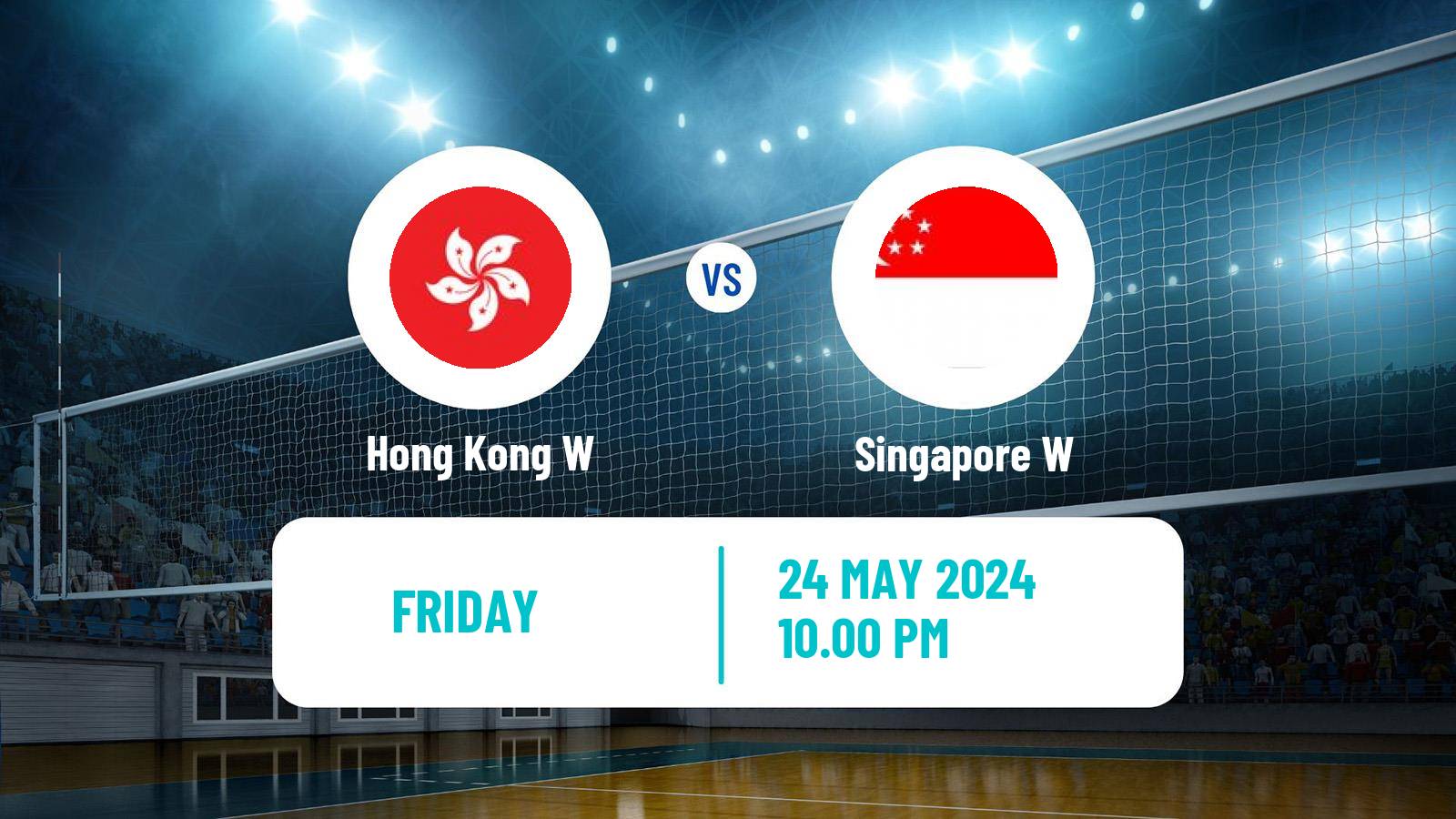 Volleyball AVC Challenge Cup Volleyball Women Hong Kong W - Singapore W