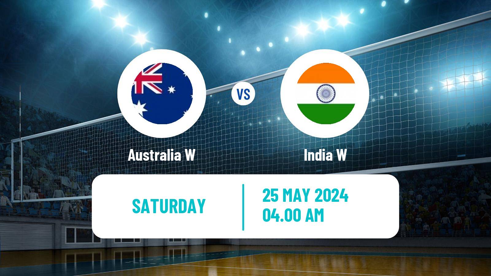 Volleyball AVC Challenge Cup Volleyball Women Australia W - India W