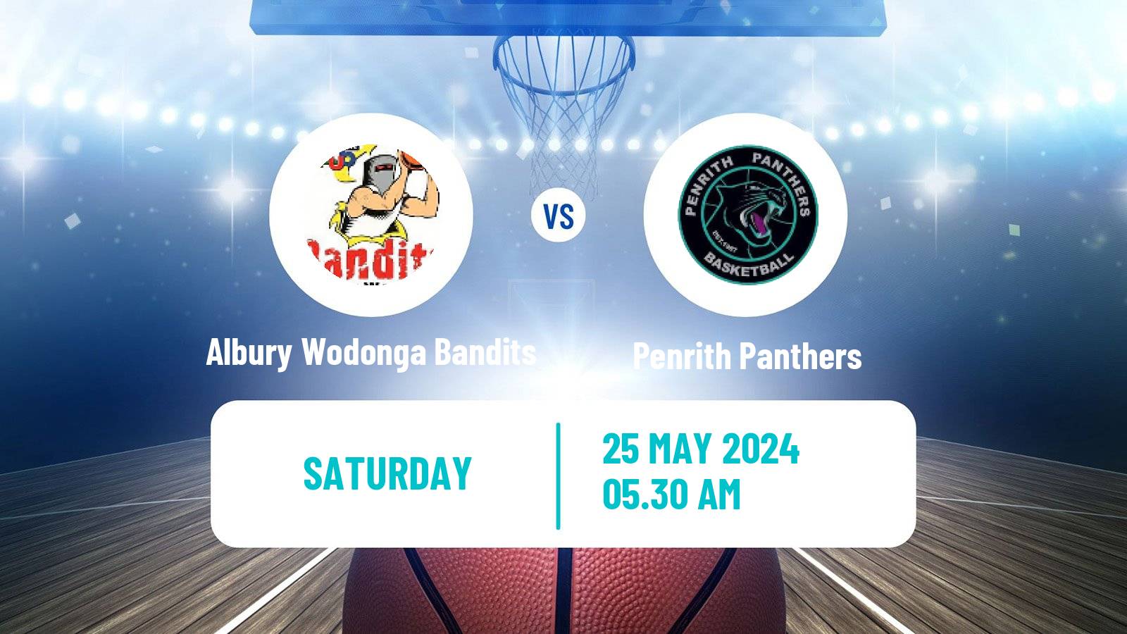 Basketball Australian NBL1 East Albury Wodonga Bandits - Penrith Panthers