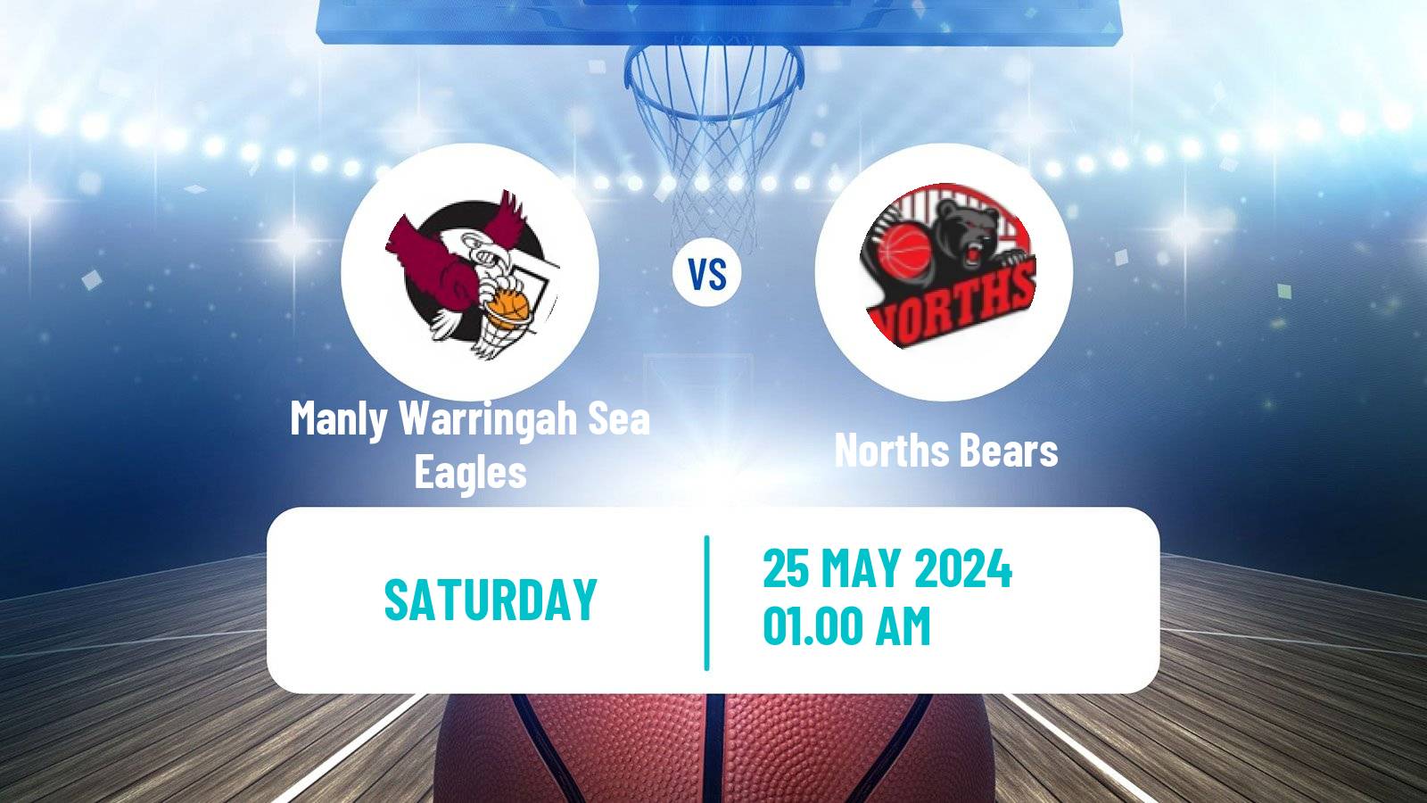 Basketball Australian NBL1 East Women Manly Warringah Sea Eagles - Norths Bears