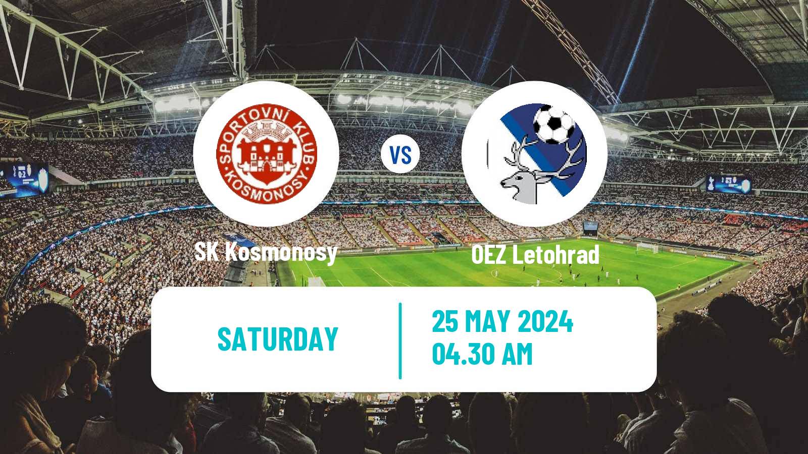Soccer Czech Division C Kosmonosy - OEZ Letohrad