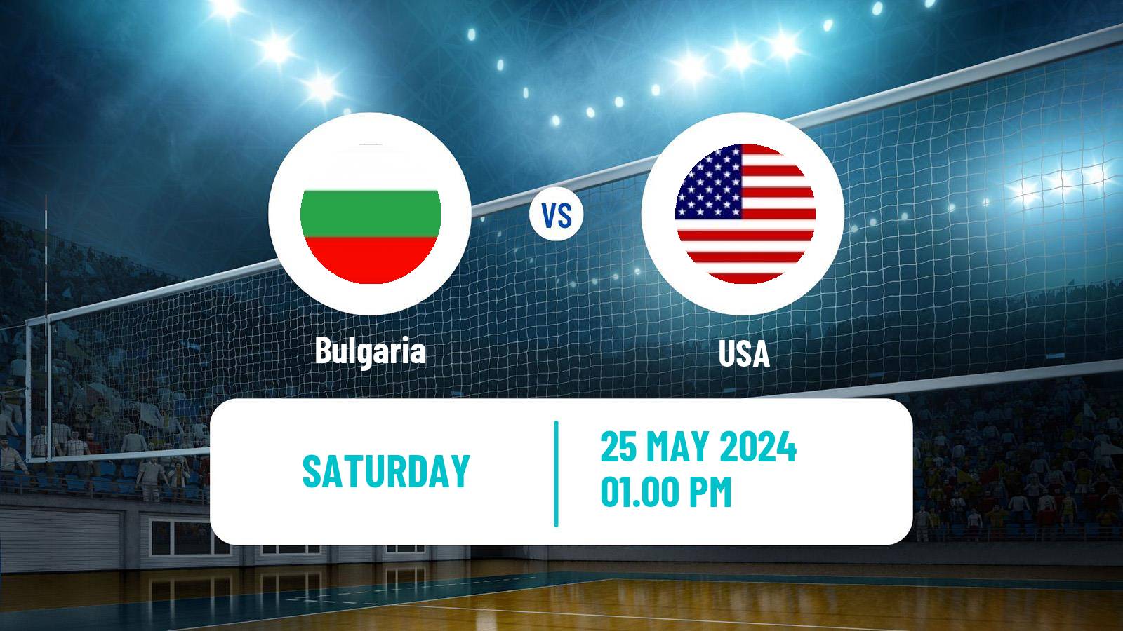 Volleyball Nations League Volleyball Bulgaria - USA