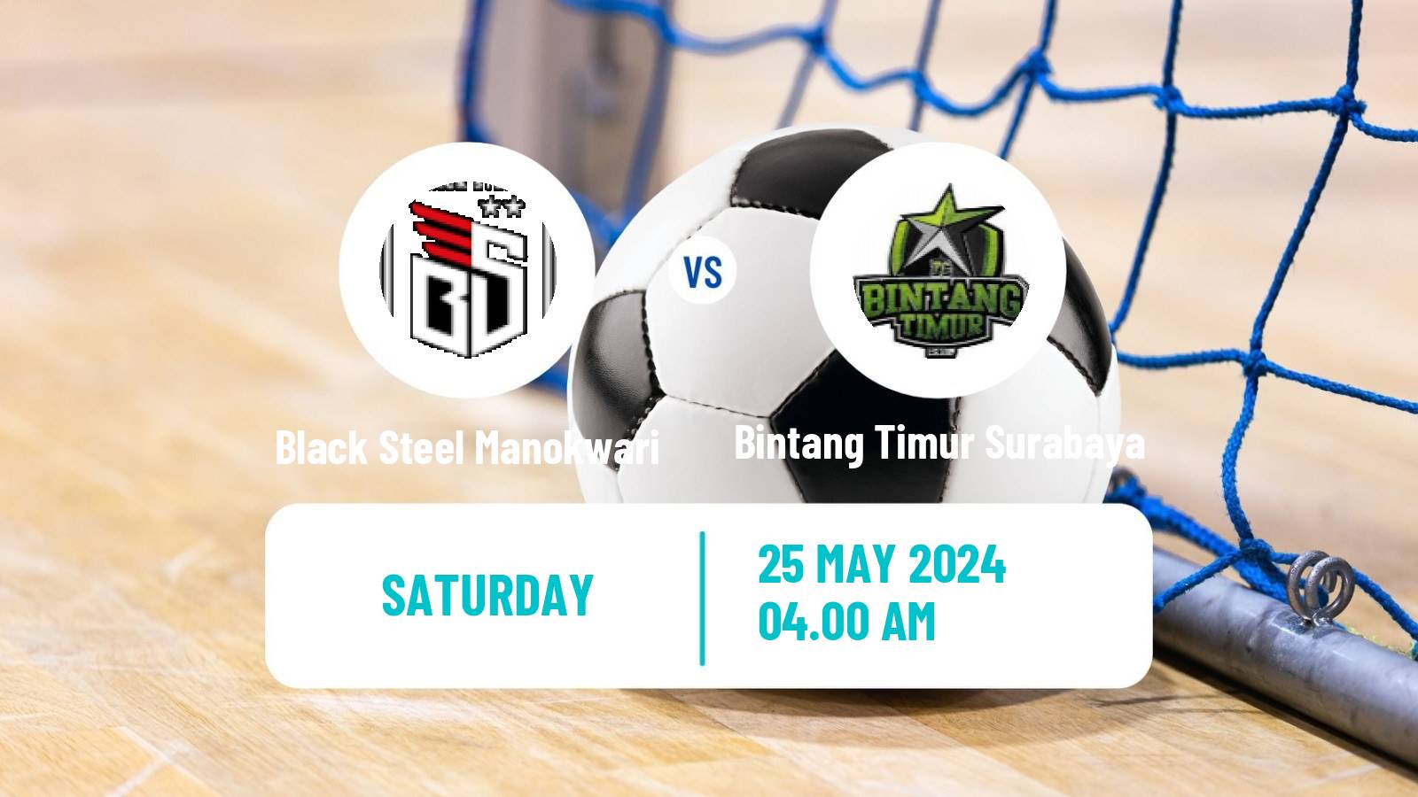 Futsal Indonesian Pro Futsal League Black Steel Manokwari - Bintang Timur Surabaya