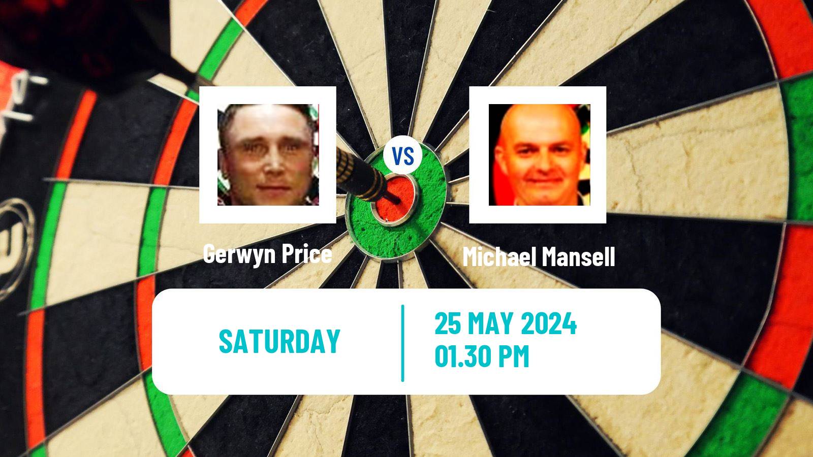 Darts European Tour 7 Gerwyn Price - Michael Mansell