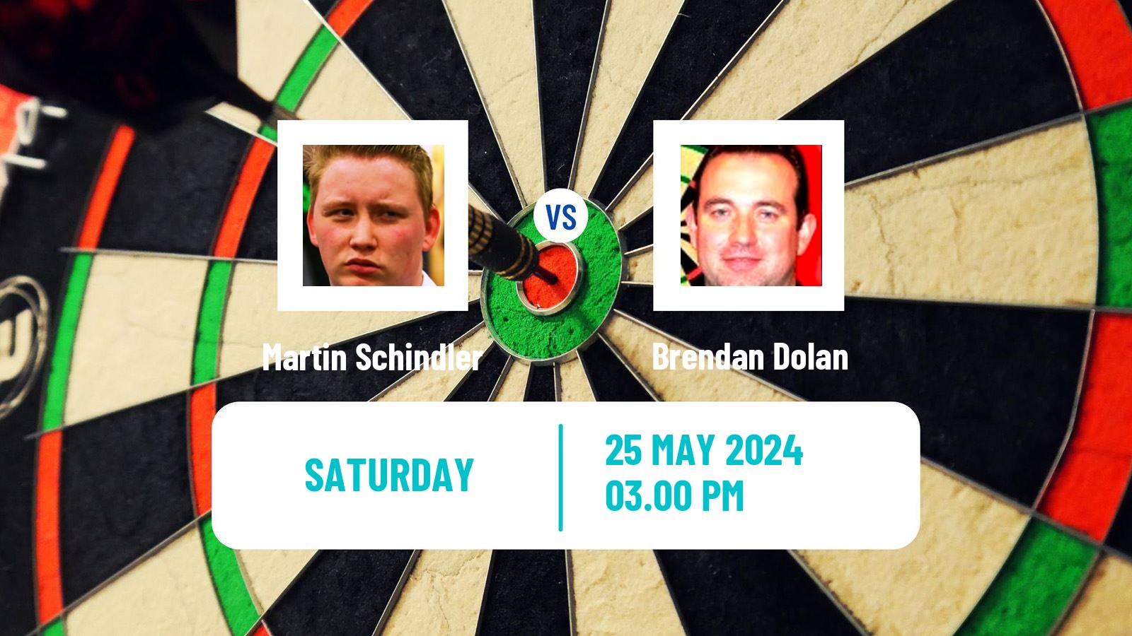 Darts European Tour 7 Martin Schindler - Brendan Dolan