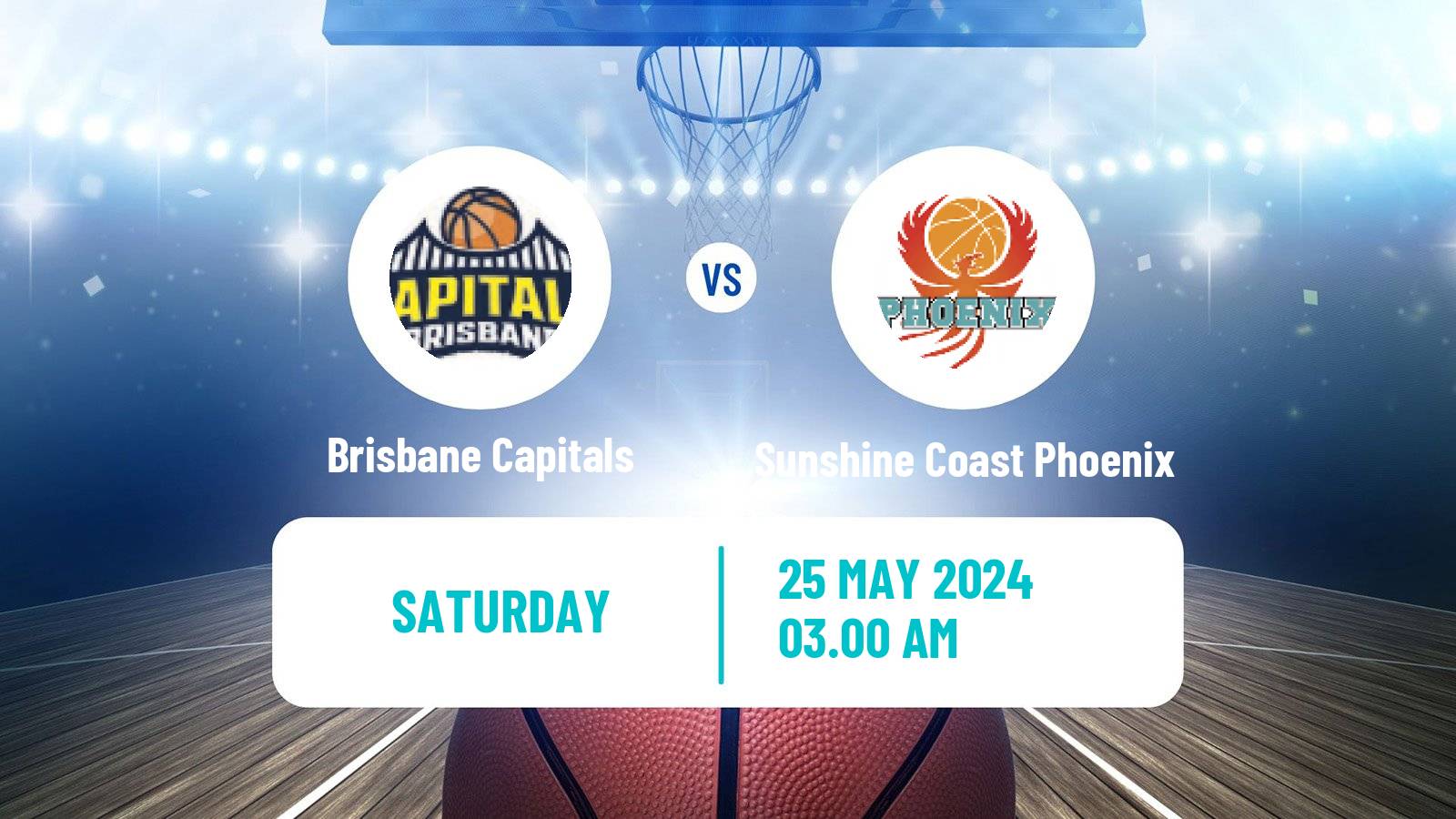 Basketball Australian NBL1 North Women Brisbane Capitals - Sunshine Coast Phoenix