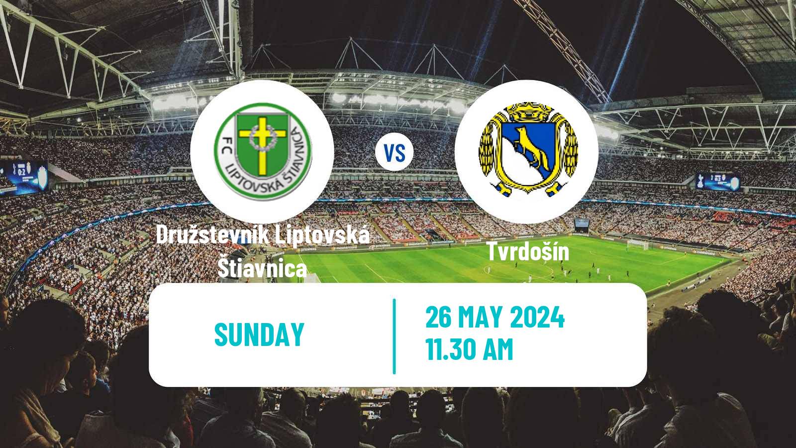 Soccer Slovak 4 Liga Central Družstevník Liptovská Štiavnica - Tvrdošín