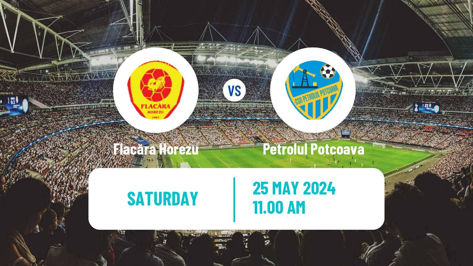 Soccer Romanian Liga 3 - Seria 6 Flacăra Horezu - Petrolul Potcoava