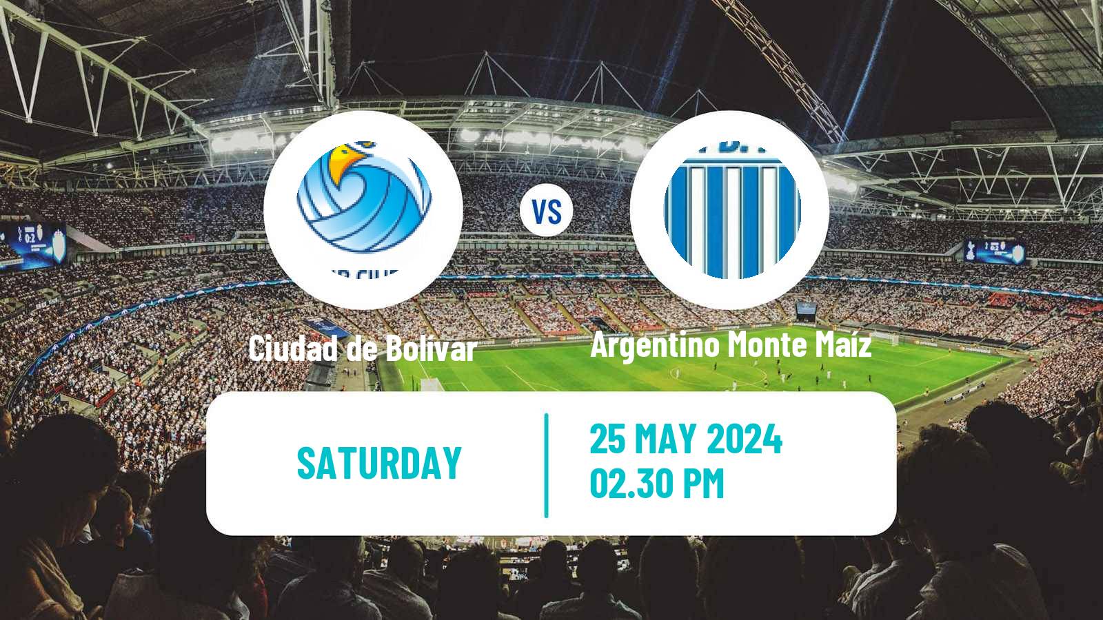 Soccer Argentinian Torneo Federal Ciudad de Bolívar - Argentino Monte Maíz