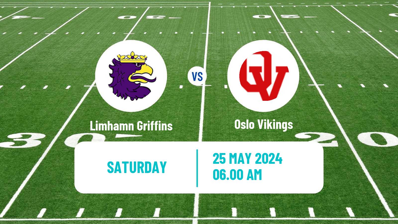 American football Swedish Superserien American Football Limhamn Griffins - Oslo Vikings