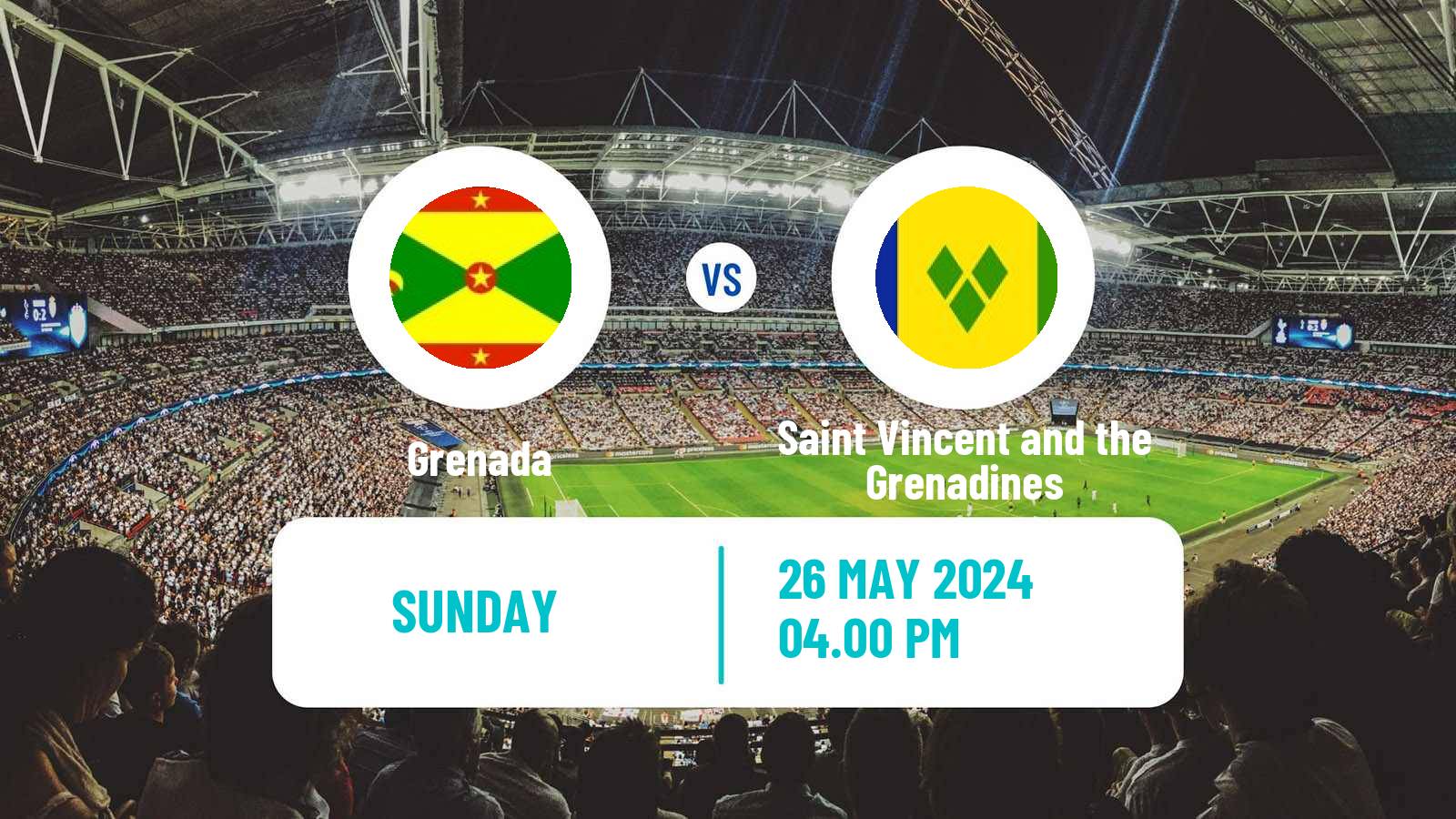 Soccer Friendly Grenada - Saint Vincent and the Grenadines