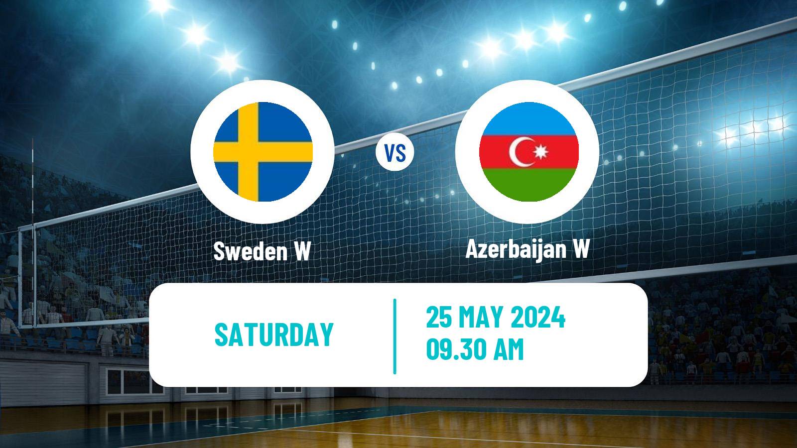 Volleyball Golden European League Volleyball Women Sweden W - Azerbaijan W