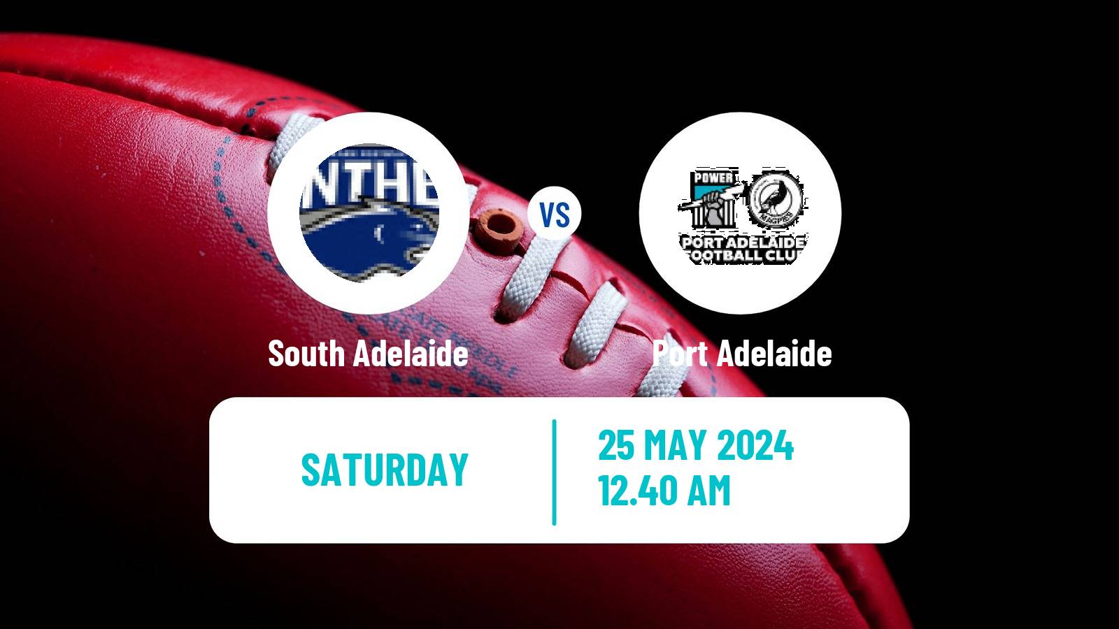 Aussie rules SANFL South Adelaide - Port Adelaide