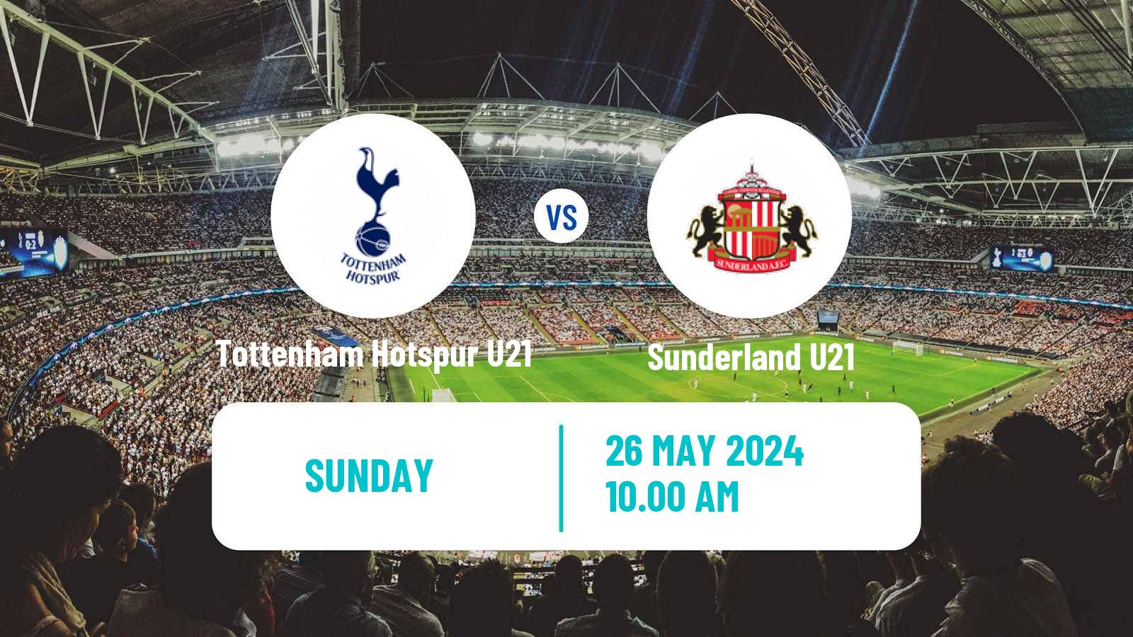 Soccer English Premier League 2 Tottenham Hotspur U21 - Sunderland U21
