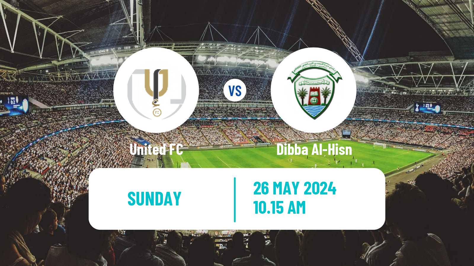 Soccer UAE Division 1 United FC - Dibba Al-Hisn