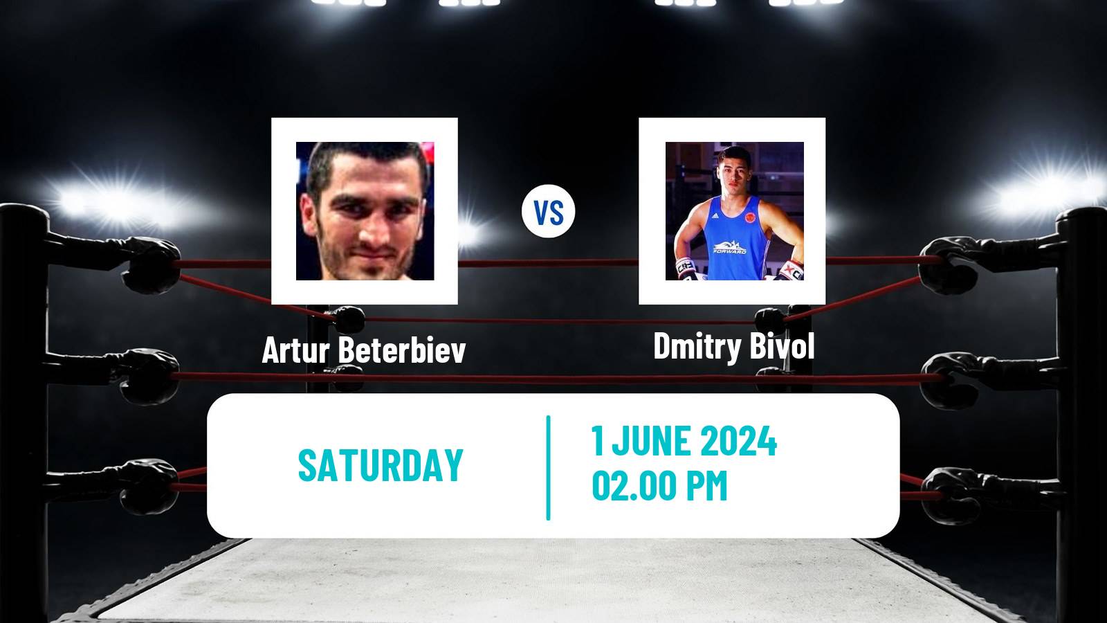 Boxing Light Heavyweight Men WBA WBC WBO IBF IBO Titles Artur Beterbiev - Dmitry Bivol