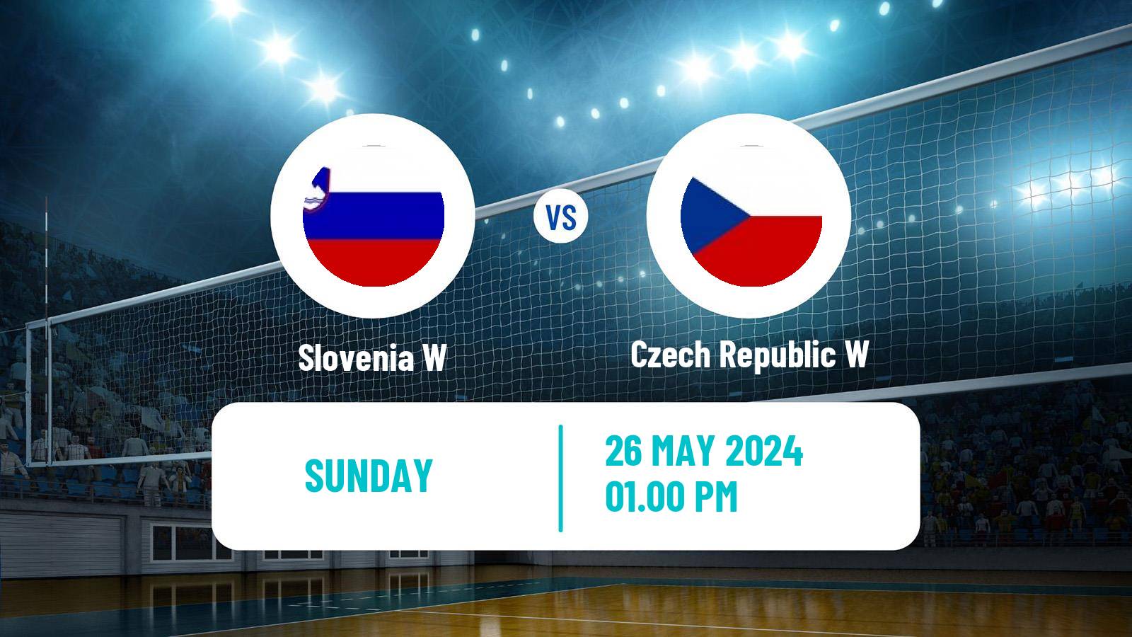 Volleyball Golden European League Volleyball Women Slovenia W - Czech Republic W