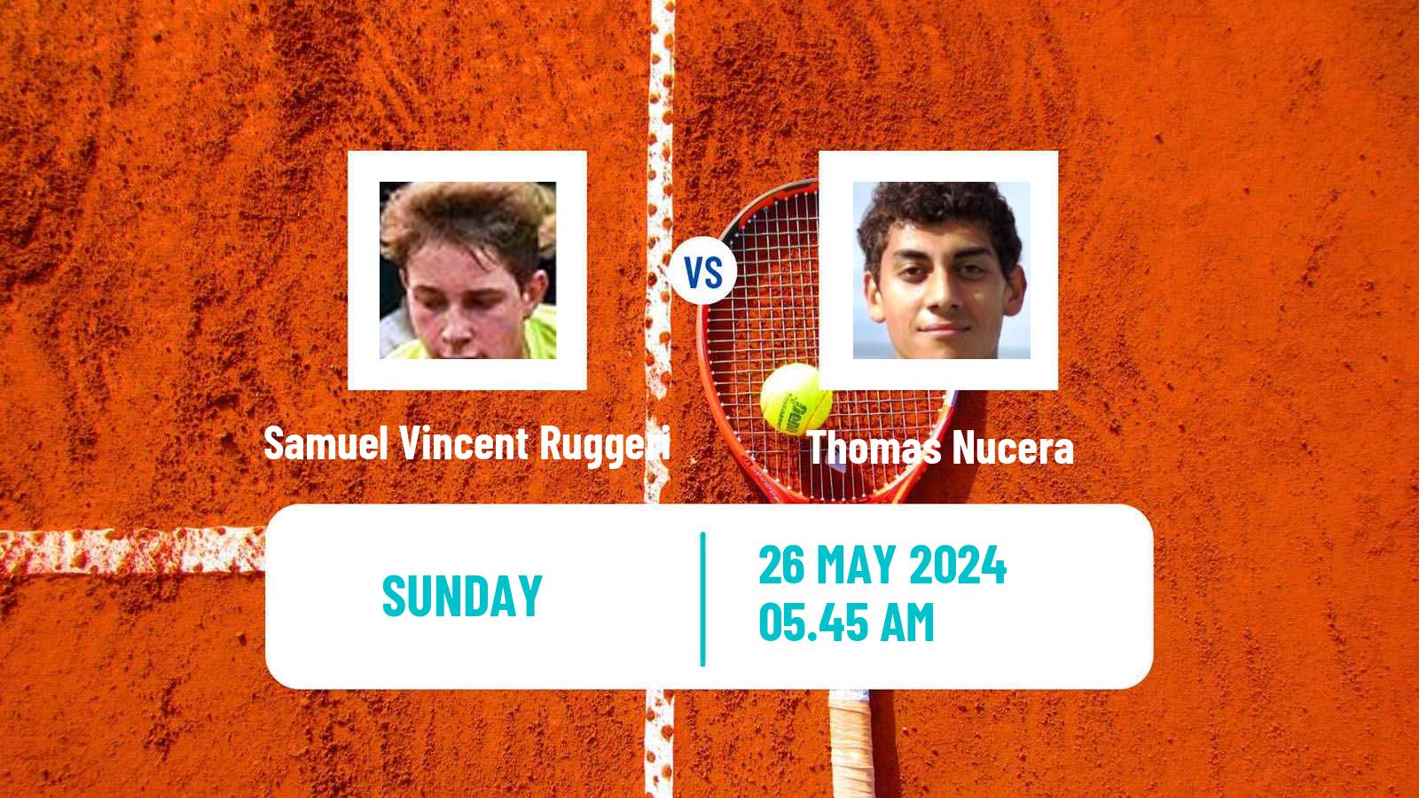 Tennis Vicenza Challenger Men Samuel Vincent Ruggeri - Thomas Nucera