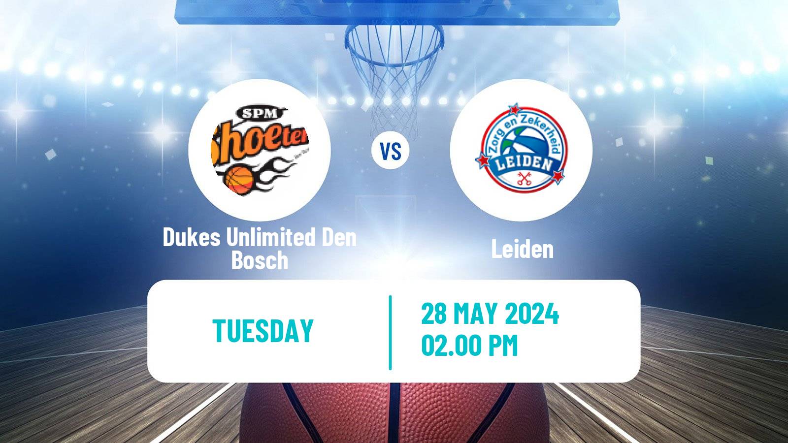 Basketball Dutch DBL Dukes Unlimited Den Bosch - Leiden