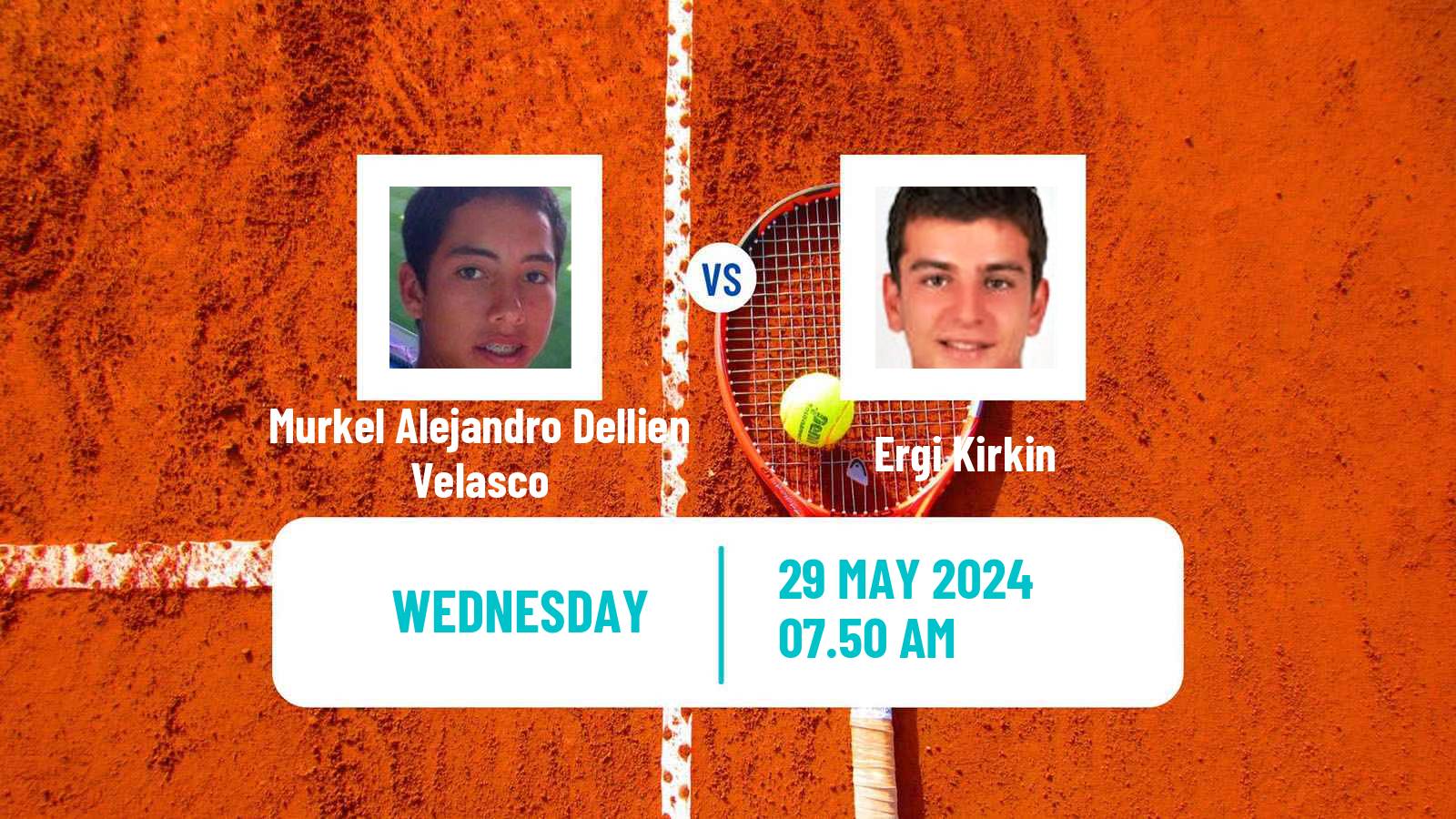 Tennis Vicenza Challenger Men Murkel Alejandro Dellien Velasco - Ergi Kirkin
