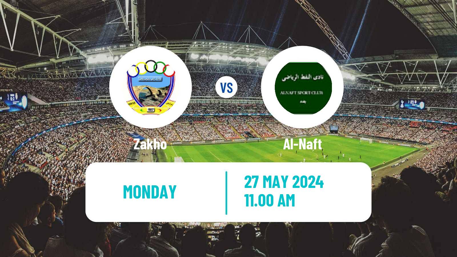 Soccer Iraqi Premier League Zakho - Al-Naft