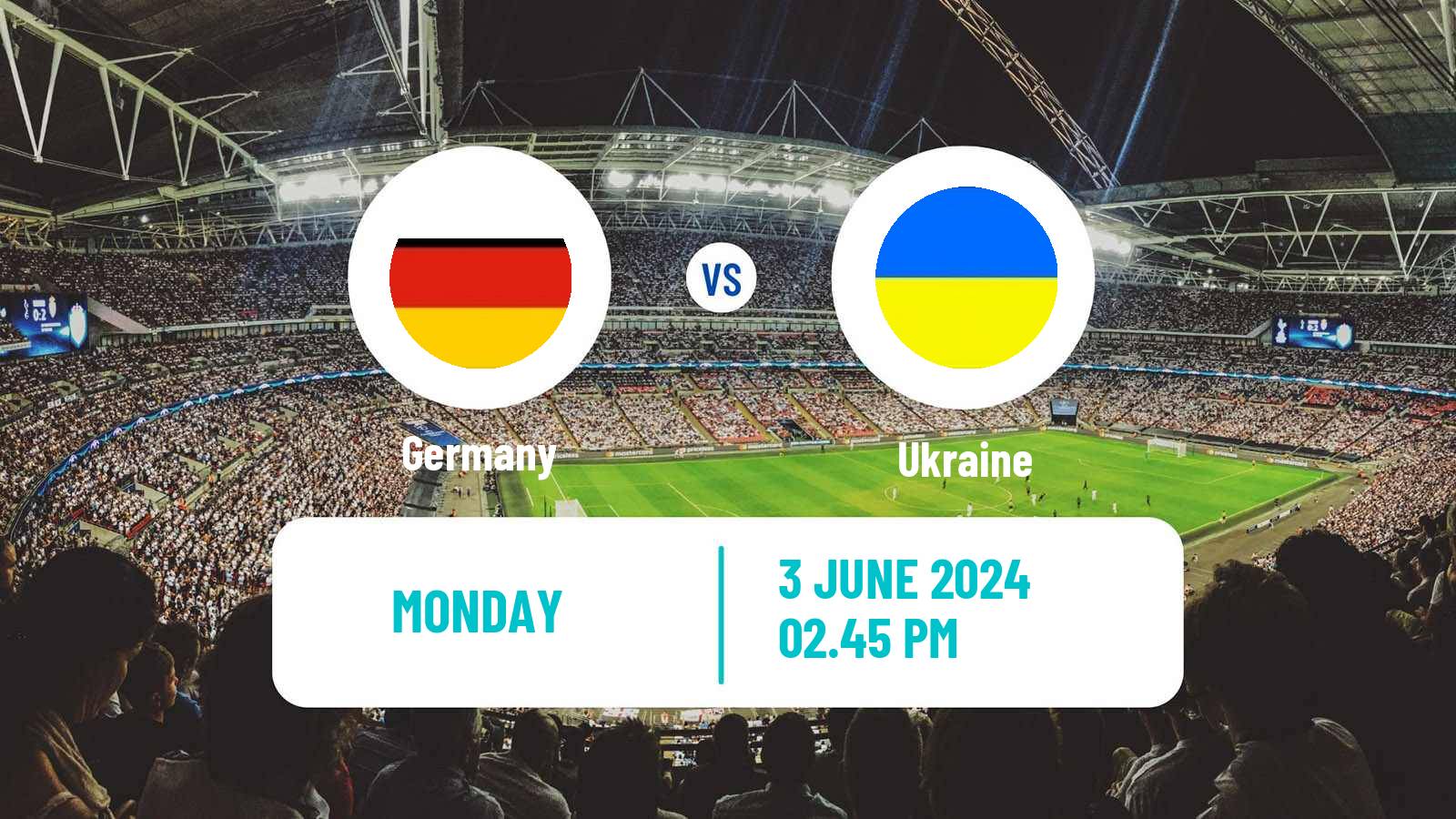 Soccer Friendly Germany - Ukraine